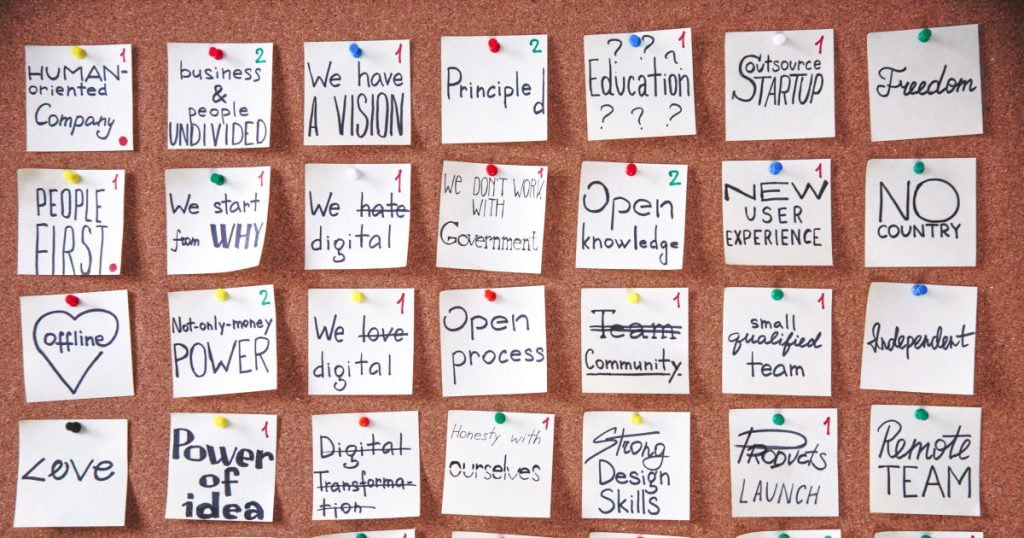 Values and needs