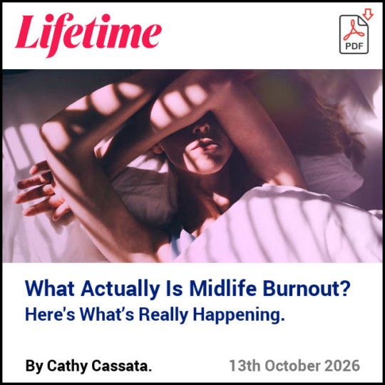 What actually is midlife burnout-lifetime